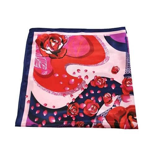 abstract print scarf