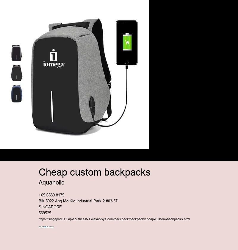 cheap custom backpacks