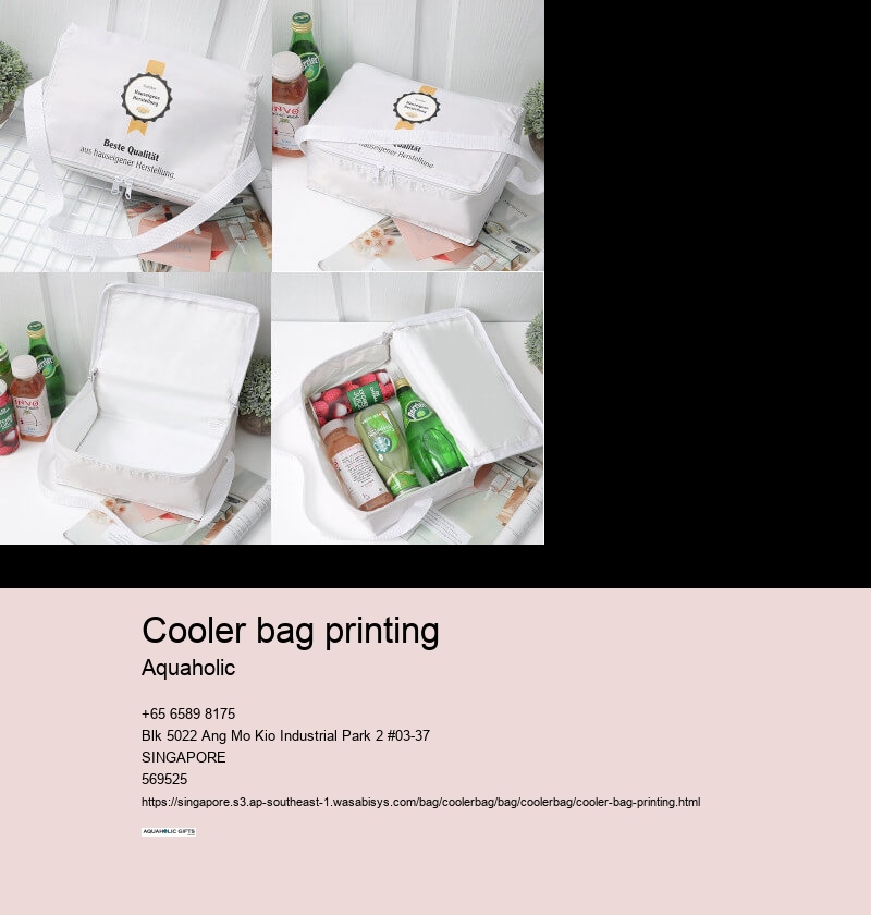 cooler bag printing