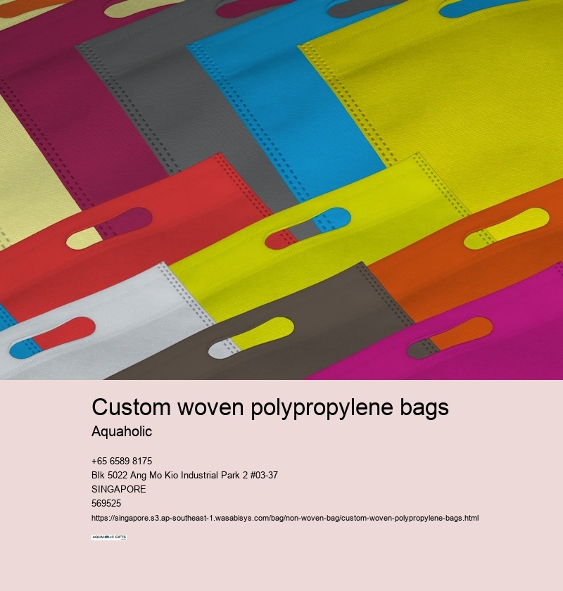 custom woven polypropylene bags