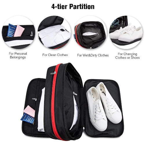 golf shoe bag personalised