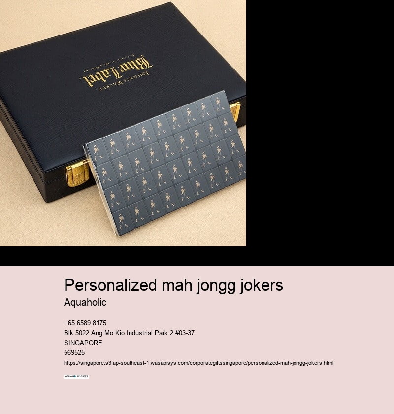 personalized mah jongg jokers