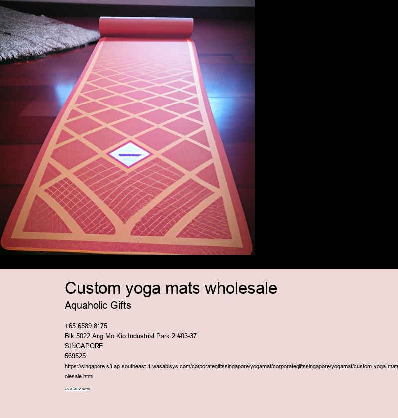 custom yoga mats wholesale