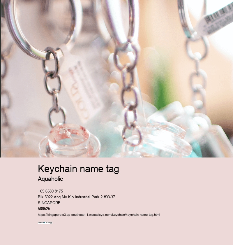 keychain name tag