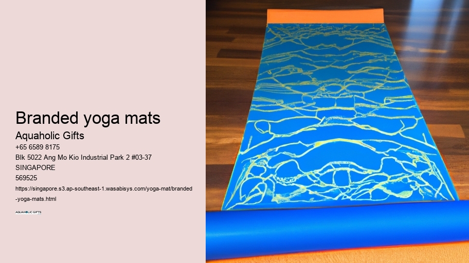 branded yoga mats